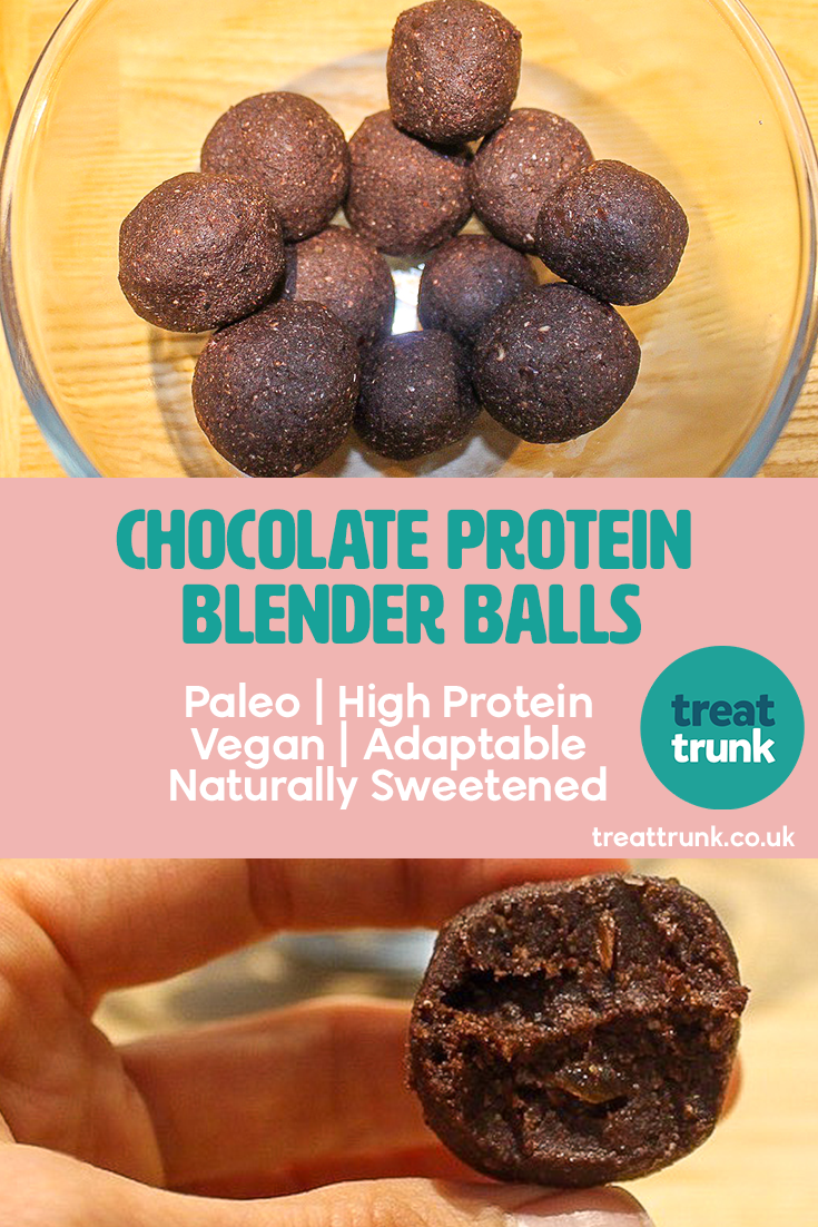 Chocolate Protein Energy Balls - Vegan, Paleo, Dairy-Free, Gluten-Free ...