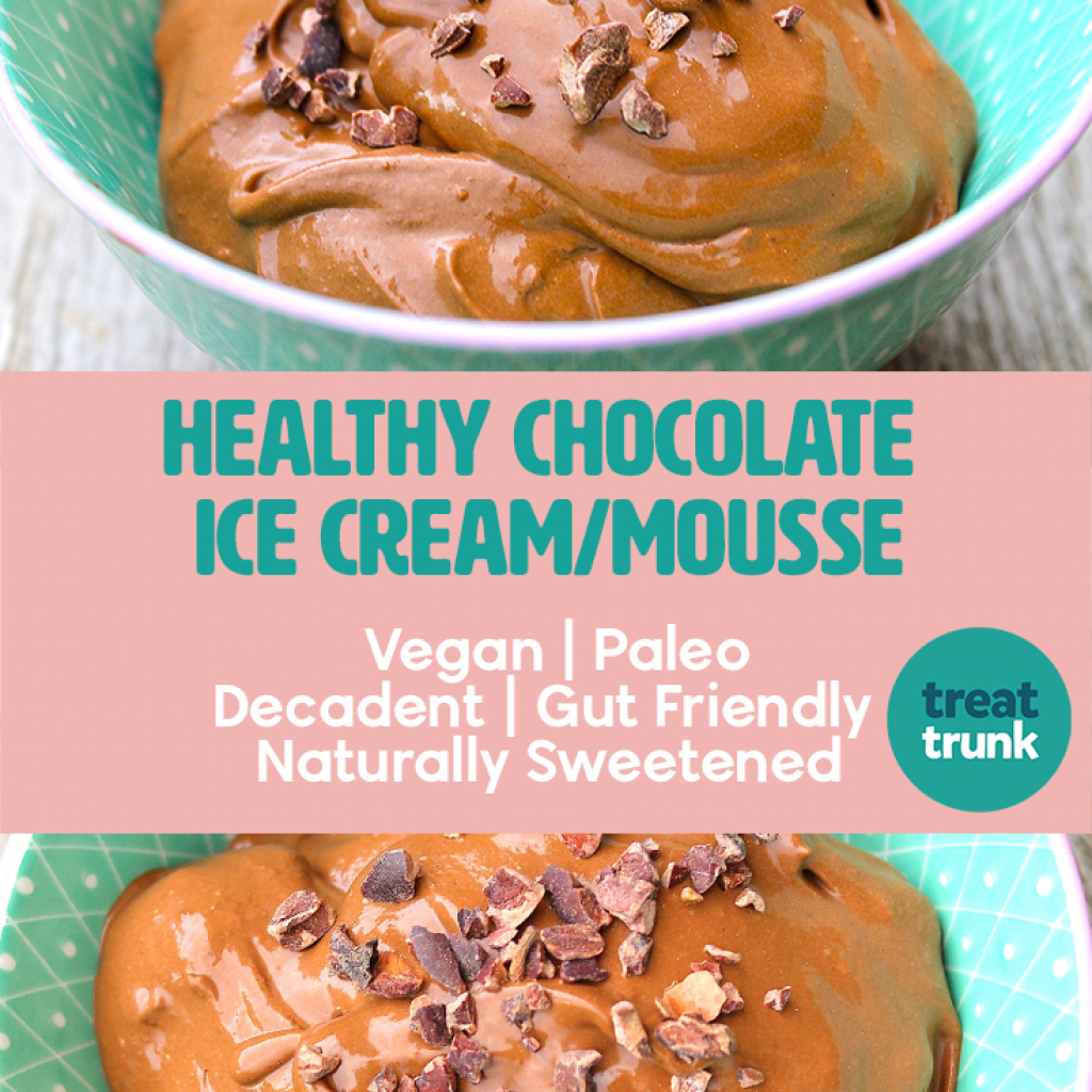 Healthy Chocolate Ice Cream Mousse Recipe