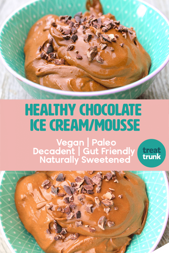 Healthy Chocolate Ice Cream Mousse Recipe
