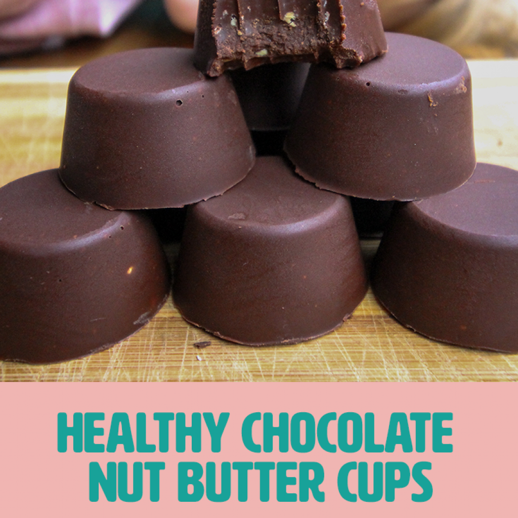 Healthy Chocolate Nut Butter Cups Recipe