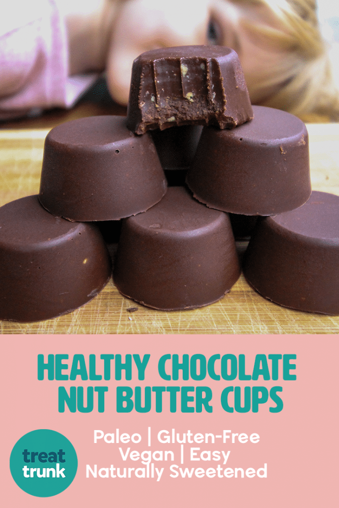 Easy Chocolate Coconut Butter Cups {Paleo & Vegan}