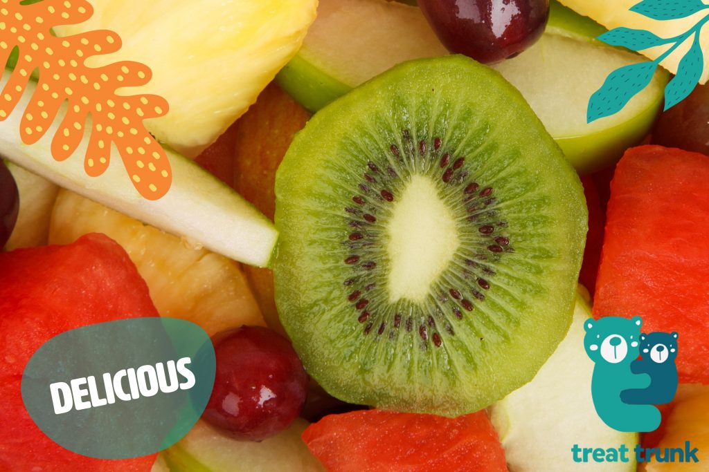 kiwi and fruits for a make ahead healthy lunch