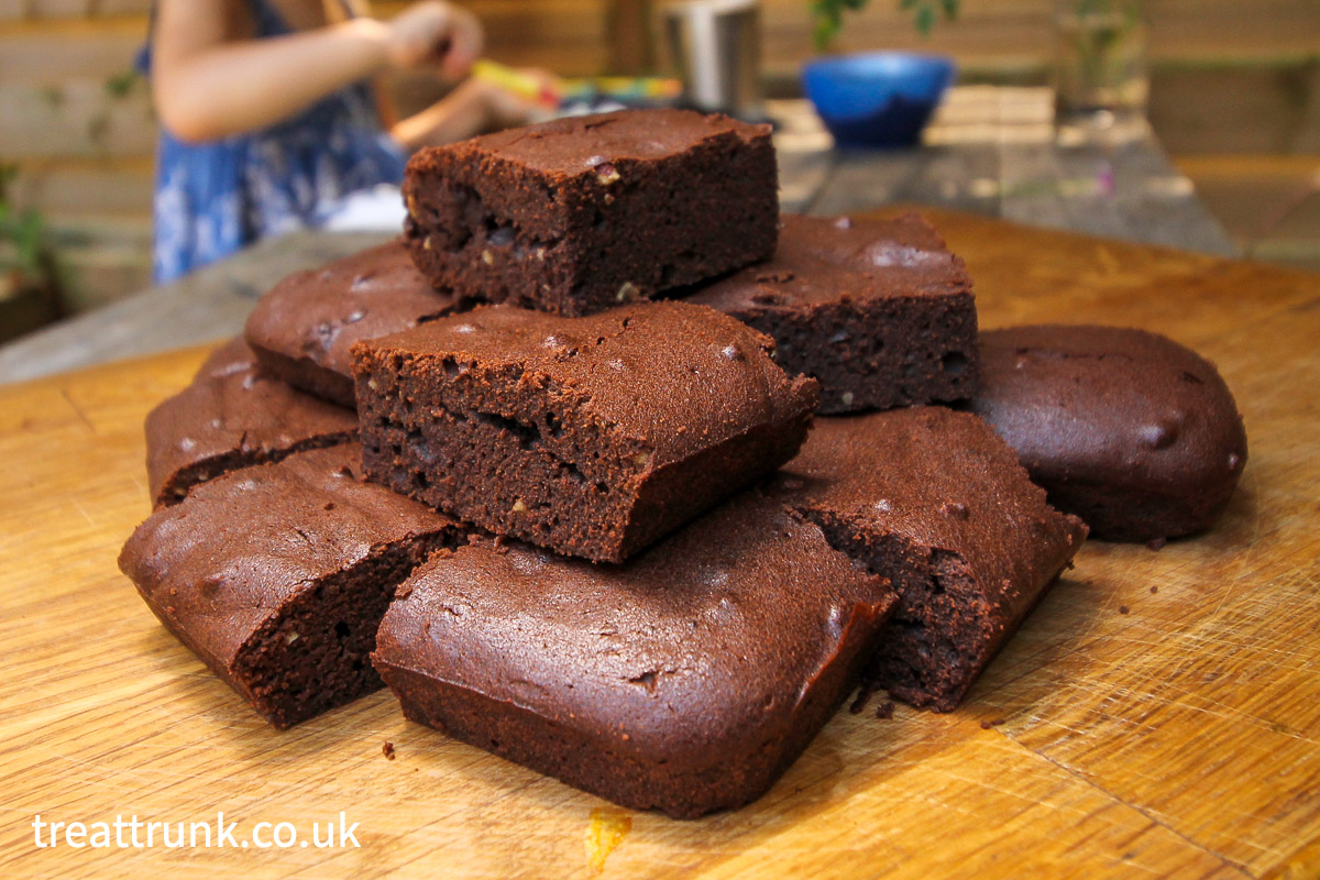 Chocolate Quinoa Brownies Treat Trunk