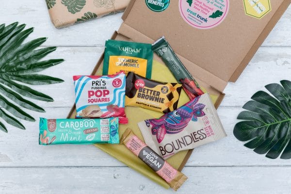 Treat Trunk Healthy Vegan Snack Box Letterbox