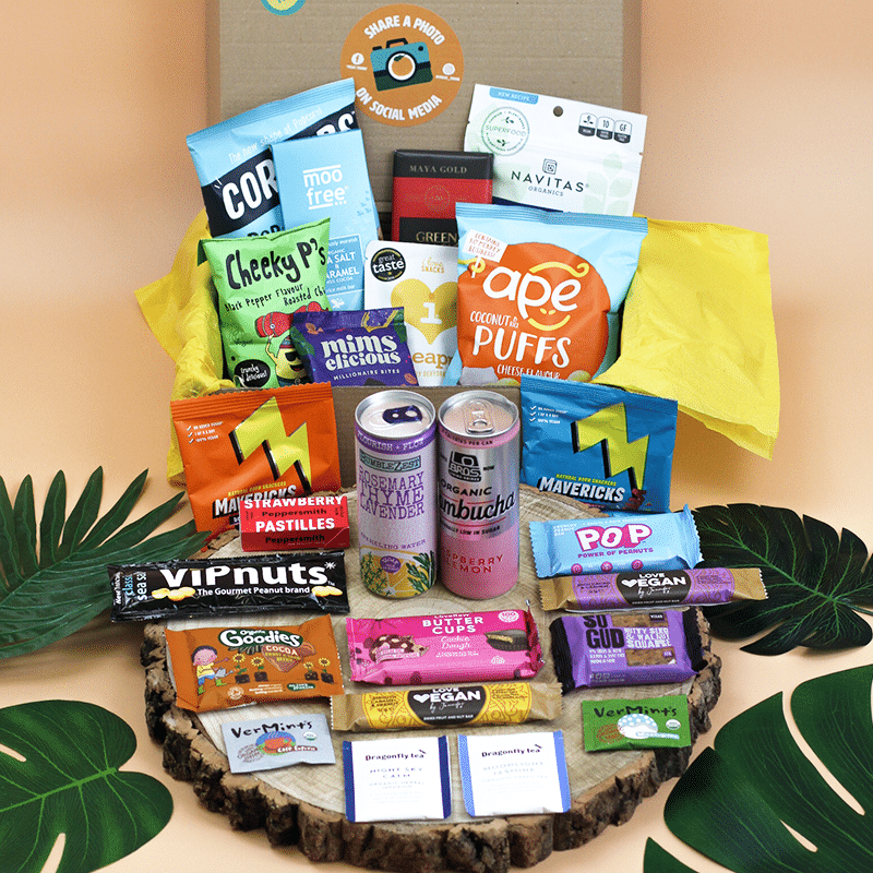 Treat trunk is a healthy subscription box which features a range of uk gluten- free snack brands